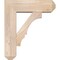 Ekena Millwork Balboa Craftsman Smooth Bracket w/ Offset Brace, Douglas Fir, 7 1/2"W x 24"D x 28"H BKT0806X24X28BOA04SDF - alternate 3